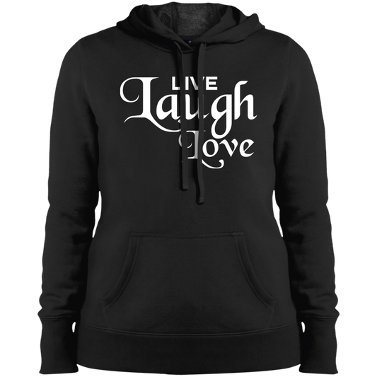 Women's Live Laugh Love Pullover Hooded Sweatshirt