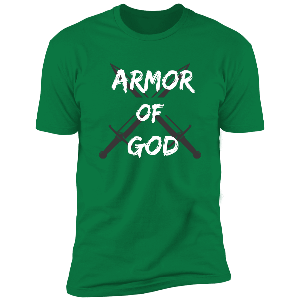 Men's Armor of God Premium Cotton Crew Neck Short Sleeve Tee