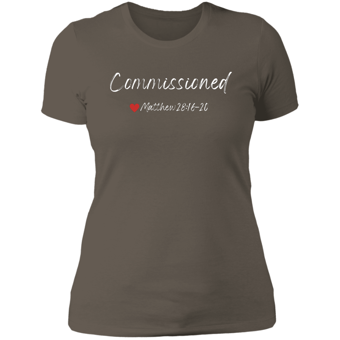 Women's Commissioned Matthew 28:16-20 Ladies' Boyfriend T-Shirt