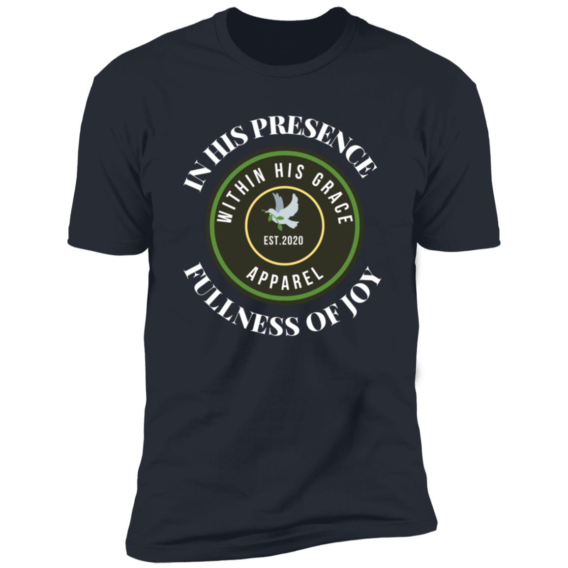 Men's In His Presence Logo Premium Short Sleeve T-Shirt