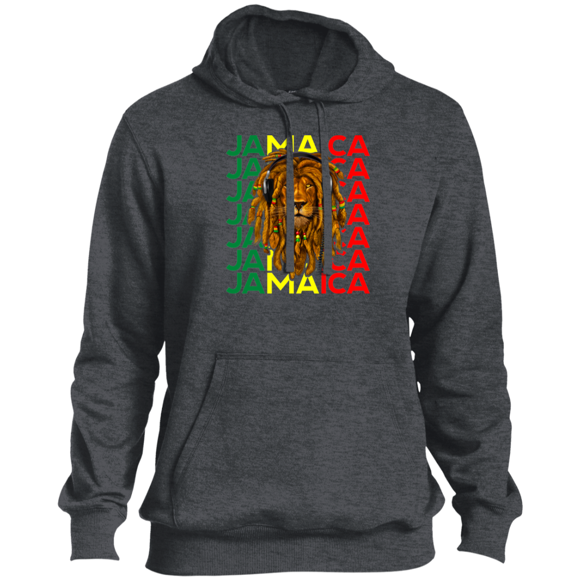 Men's Rasta Lion Jamaica Pullover Hoodie