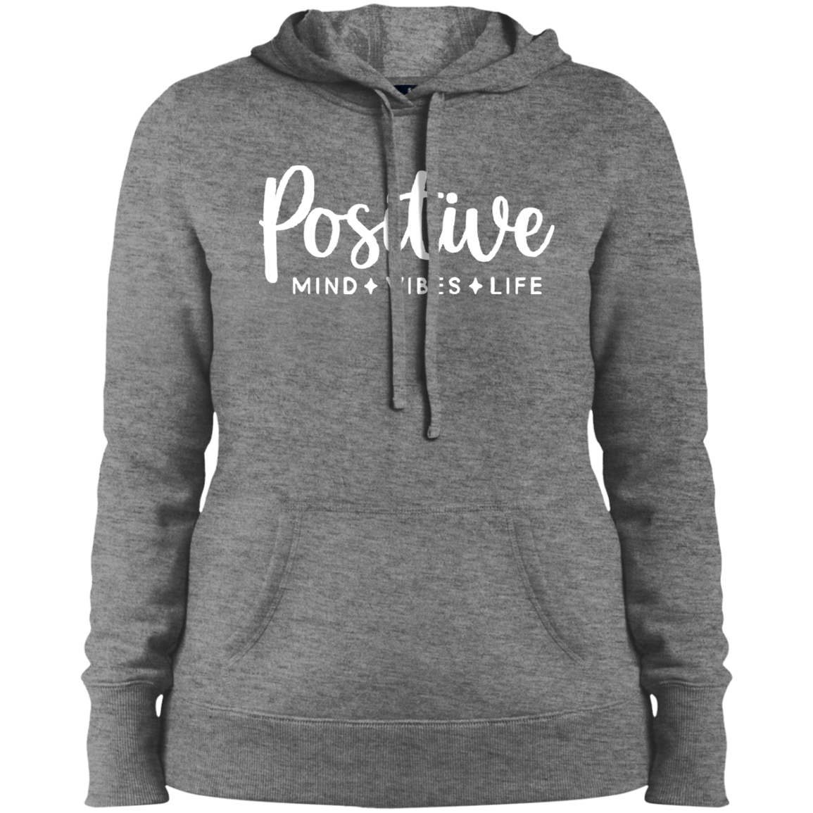 Women's Positive Life Pullover Hooded Sweatshirt