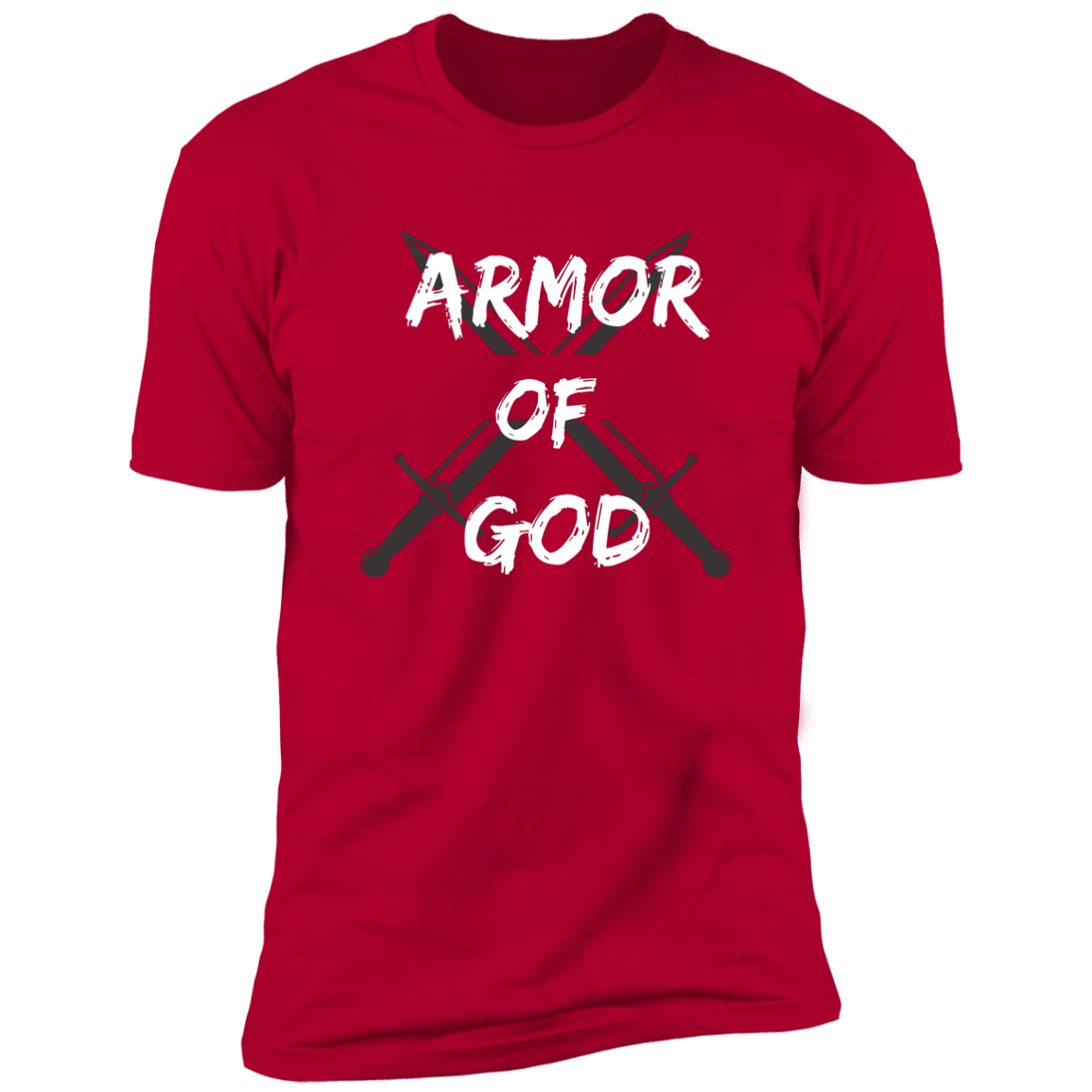 Men's Armor of God Premium Cotton Crew Neck Short Sleeve Tee