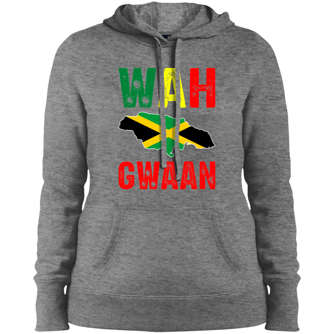 Women's Wah Gwaan Jamaica Pullover Hooded Sweatshirt