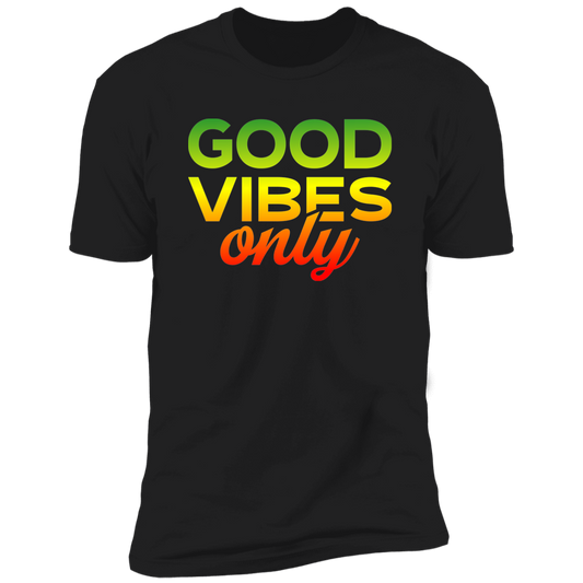 Men's Good Vibes Only Premium Short Sleeve T-Shirt