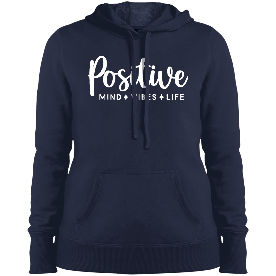 Women's Positive Life Pullover Hooded Sweatshirt