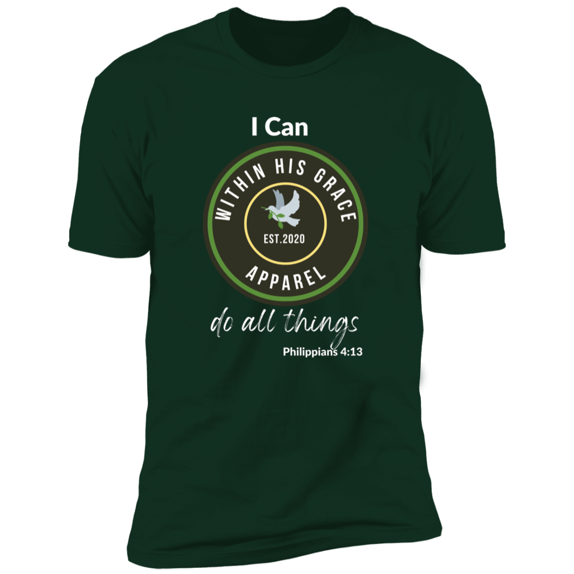 Men's I Can Do All Things Premium Short Sleeve T-Shirt