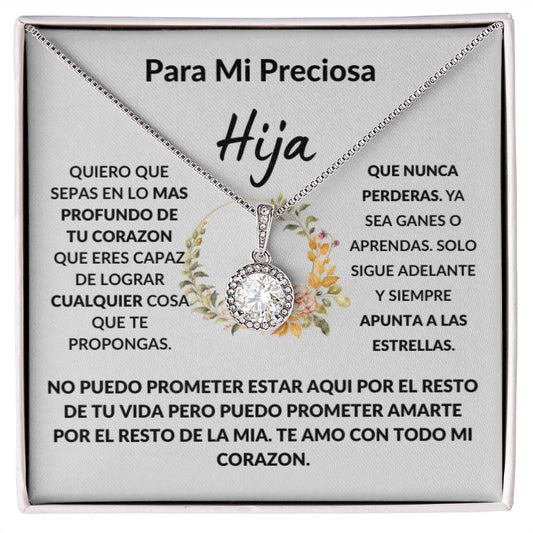 Para Mi Preciosa Hija Forever Love Collar