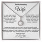 To My Amazing Wife I still Do Eternal Hope Necklace