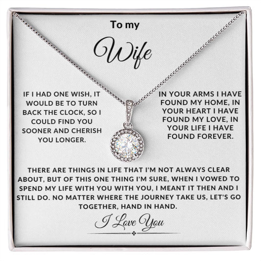 To My Wife I still Do Eternal Hope Necklace