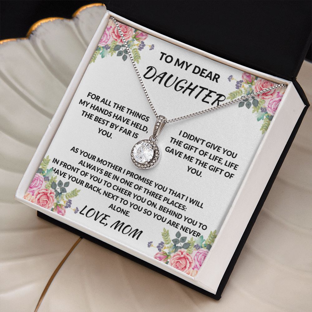 To my Dear Daughter Eternal Hope The Gift Of You Necklace