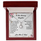To Our Amazing Daughter Congratulations Eternal Hope Necklace