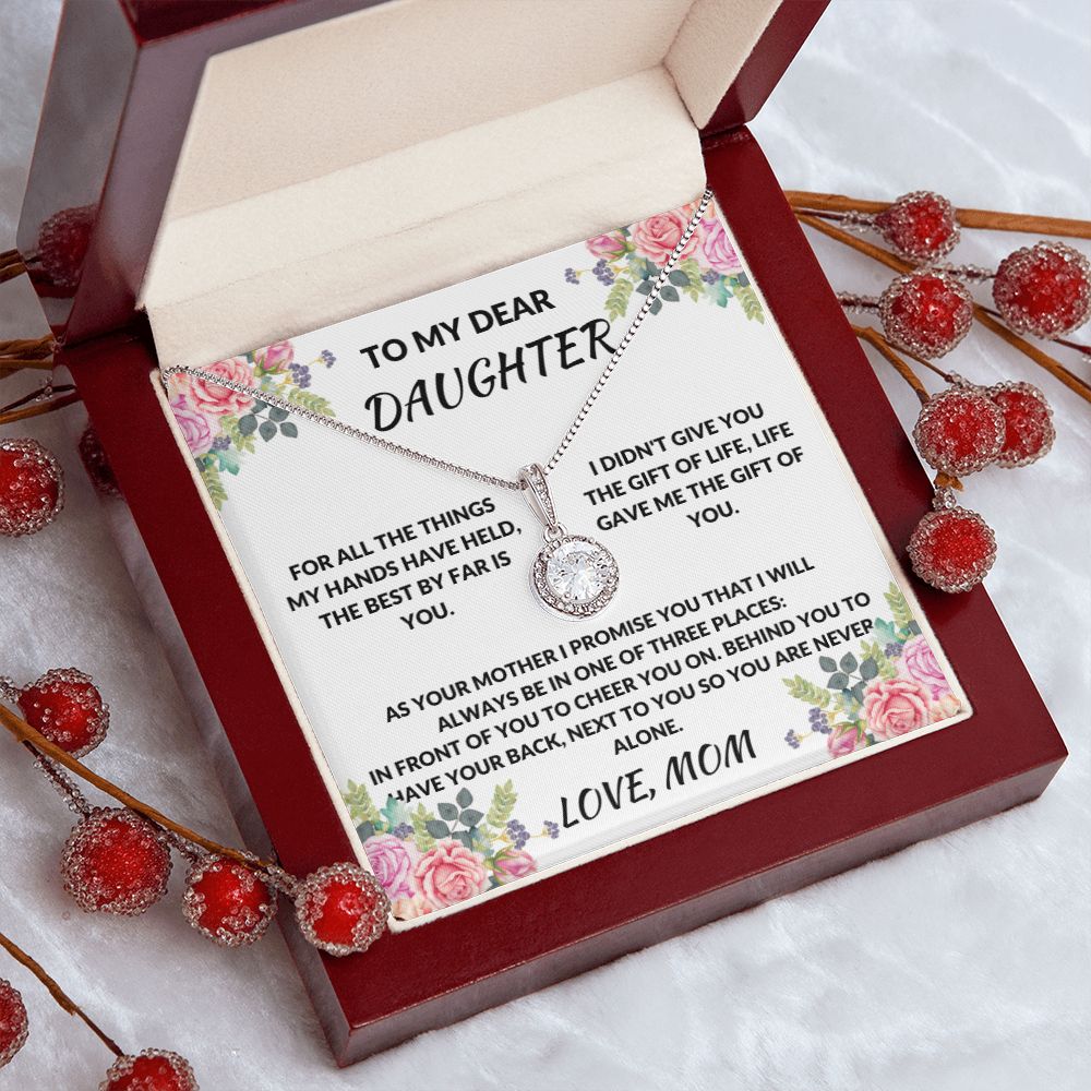 To my Dear Daughter Eternal Hope The Gift Of You Necklace