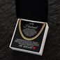 To My Husband My Favorite Cuban Link Necklace