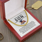 To My Amazing Son Congratulations Cuban Link Chain