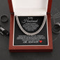 To My Husband My Favorite Cuban Link Necklace