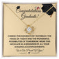 Congratulations We are Proud of You Love Knot Necklace