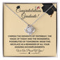 Congratulations We are Proud of You Love Knot Necklace