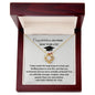 Congratulations on Your Doctorate I'm Proud Love Knot Necklace