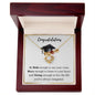 Congratulations Graduation Gift Love Knot Necklace.