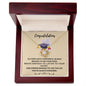 Congratulations Graduate Love Knot Necklace Graduation Gift