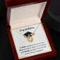 Congratulations Graduation Gift Love Knot Necklace.