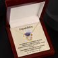 Congratulations Graduate Love Knot Necklace Graduation Gift