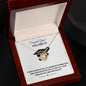Congrats Grad! You Did It Graduation Love Knot Personalized Necklace Gift