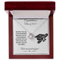 Congratulations Class of 2023 Graduation Gift Love Knot Necklace