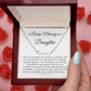 In Loving Memory of Your Daughter Personalized Name Necklace