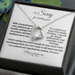 I'm sorry Please Forgive Me Forever Love Necklace