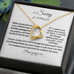 I'm sorry Please Forgive Me Forever Love Necklace